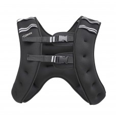 Жилет-обважнювач для тренувань Cornix Weight Vest 5 кг, чорний, код: XR-0343