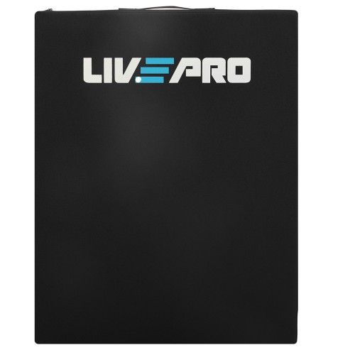 Плінти важкоатлетичні м"які Burbell Сushion LiveUp 760x600x150мм, 1шт, чорний, код: LP8320