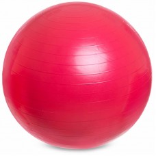 М"яч для фітнесу FitGo 650 мм, рожевий, код: FI-1980-65_P М"яч для фітнесу FitGo 650 мм, рожевий, код: FI-1980-65_P