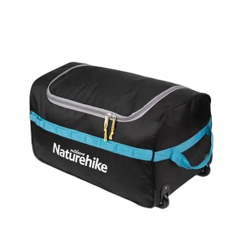 Сумка-баул для кемпінгу Naturehike 110 л NH18X027-L,  110 л чорна, код: 6927595731253-AM