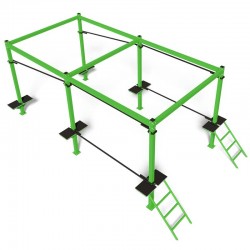 Канатна доріжка InterAtletika 7570х3950х3010, код: KF907.13-SM Канатна доріжка InterAtletika 7570х3950х3010, код: KF907.13-SM