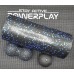 Набір для йоги PowerPlay EPP Foam Roller Set роллер + 2 масажні м"ячі, чорно-синій, код: PP_4008_Bl/Blue