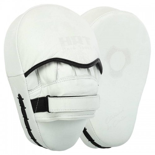 Лапа вигнута для боксу та єдиноборств Hard Touch 190x50x250 мм, 2шт, білий, код: BO-4231_W