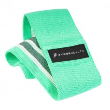 Резинка для фітнесу тканева 4yourhealth Fitness Band Light 13 кг, зелена, код: 4YH_0941_13kg_Green
