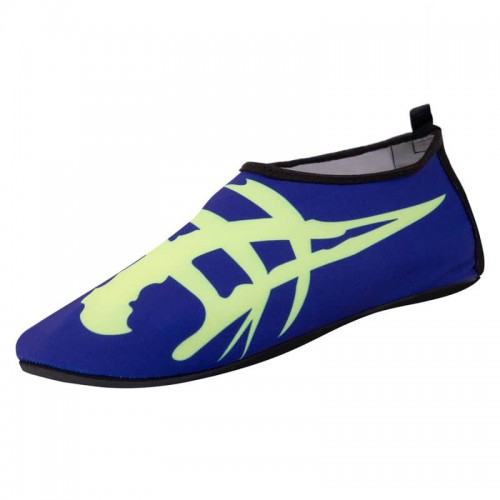 Аквашузи дитячі Skin Shoes FitGo XL-40-41-25,5-26,5см, синій-салатовий, код: PL-0419-BL_XL