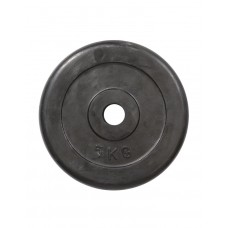 Диск гумовий HouseFit R-5, 5 кг, чорний, код: 00000023038