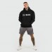 Толстовка чоловіча GymBeam PRO Hoodie M, чорний, код: 118913-GB