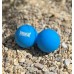 Масажний силіконовий подвійний м"яч PowerPlay Silicone Lacrosse Peanut Ball 1260х63 мм, синій, код: PP-4355_Blue