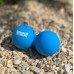 Масажний силіконовий подвійний м"яч PowerPlay Silicone Lacrosse Peanut Ball 1260х63 мм, синій, код: PP-4355_Blue