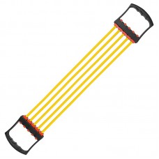 Еспандер плечовий FitGo 5гумових джгутів, 801, жовтий, код: 801-Y-WS