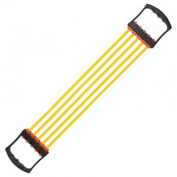 Еспандер плечовий FitGo 5гумових джгутів, 801, жовтий, код: 801-Y-WS