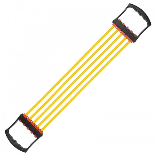 Еспандер плечовий FitGo 5гумових джгутів, 801, жовтий, код: 801-Y-WS