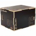 Пліобокс для кросфіту Zelart Wood Plyo Box 1шт, 75см, чорний, код: FI-4884-2