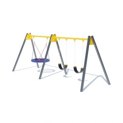 Гойдалка комбінована Miros 6350х2070х2450 мм, код: DIOS322.6