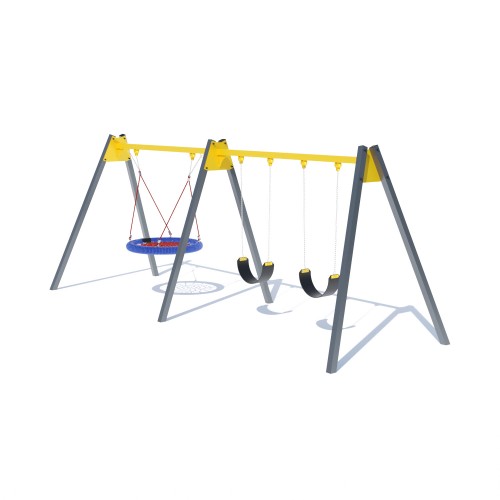 Гойдалка комбінована Miros 6350х2070х2450 мм, код: DIOS322.6 Гойдалка комбінована Miros 6350х2070х2450 мм, код: DIOS322.6