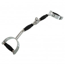 Рукоятка для тяги вигнута з широким паралельним хватом ручка для блочного тренажера LiveUp хром, код: LP8192E Рукоятка для тяги вигнута з широким паралельним хватом ручка для блочного тренажера LiveUp хром, код: LP8192E