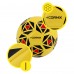 М"яч футбольний Cornix BlazeStrike №5, жовтий-чорний, код: XR-0375