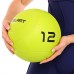 Слембол м"яч набивний для кросфіту та фітнесу Mdbuddy Slam Ball 12кг, салатовий, код: FI-1774-12