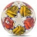 М"яч футбольний Ballonstar Crystal №5 PU, білий-червоний-помаранчевий, код: FB-4048