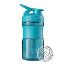 Шейкер спортивний (пляшка) BlenderBottle SportMixer 20oz/590ml Teal (Original), код: SM 20oz Teal