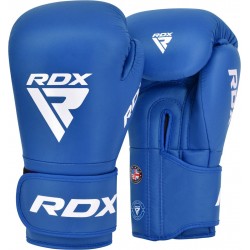 Боксерські рукавиці RDX AS1 10 унцій, синій, код: BGR-AS1U-10OZ