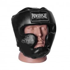 Боксерський шолом тренувальний PowerPlay L чорний, код: PP_3043_L_Black