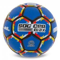 М"яч футбольний Soccermax №5 PU, синій, код: FB-6525_BL М"яч футбольний Soccermax №5 PU, синій, код: FB-6525_BL