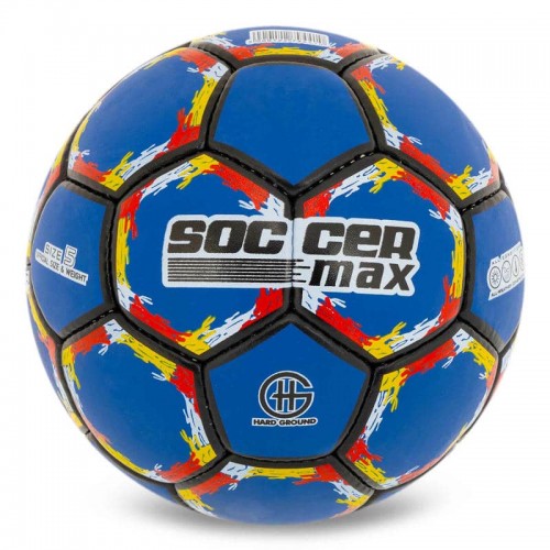 М"яч футбольний Soccermax №5 PU, синій, код: FB-6525_BL М"яч футбольний Soccermax №5 PU, синій, код: FB-6525_BL