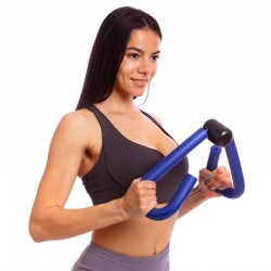 Еспандер для грудей, сідниць, стегон Zelart Метелик синій, код: FI-6314_BL Еспандер для грудей, сідниць, стегон Zelart Метелик синій, код: FI-6314_BL