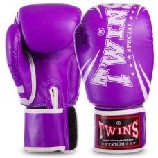 Рукавички боксерські Twins 14 унцій, фіолетовий, код: FBGVSD3-TW6_14V Рукавички боксерські Twins 14 унцій, фіолетовий, код: FBGVSD3-TW6_14V