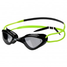 Окуляри для плавання дорослі MadWave Rapid Comp L, чорний-зелений, код: M048101 Окуляри для плавання дорослі MadWave Rapid Comp L, чорний-зелений, код: M048101