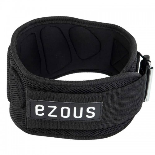 Пояс атлетичний посилений регульований Ezous Training Belt 2.0 розмір L, чорний, код: O-09_L