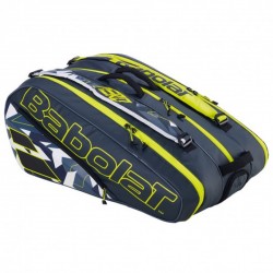 Чохол для тенісних ракеток Babolat RH X 12 Pure Aero GREY/YELLOW/White, код: 3324922008843