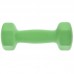Гантелі для фітнесу FitGo з неопреновим покриттям 1x1.5 кг салатовий, код: TA-0001-1_5_LG-S52