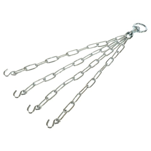 Ланцюг для боксерського мішка з карабіном Boxer 4 ланцюга метал, код: 3001-S52 Ланцюг для боксерського мішка з карабіном Boxer 4 ланцюга метал, код: 3001-S52