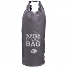 Водонепроницаемый гермомешок SP-Sport Waterproof Bag 30л серый, код: TY-6878-30_GR-S52