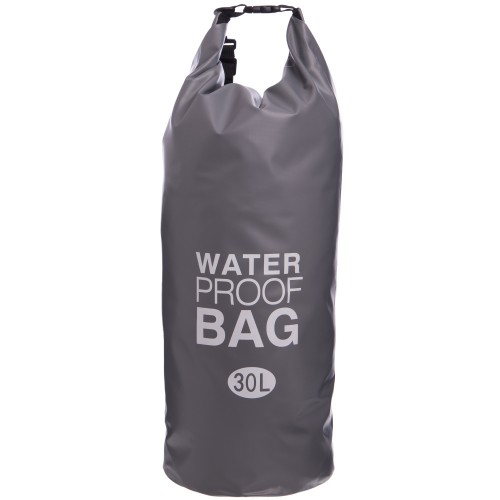 Водонепроникний гермомішок SP-Sport Waterproof Bag 30л сірий, код: TY-6878-30_GR-S52