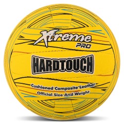 М"яч волейбольний Composite Leather Hard Touch №5, жовтий, код: VB-4056-S52