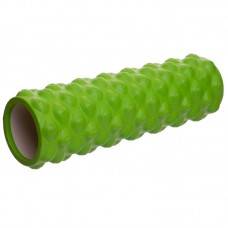 Роллер для занять йогою і пілатесом FitGo Grid Bubble Roller 450х140 мм, салатовий, код: FI-6672-Bubble_LG Роллер для занять йогою і пілатесом FitGo Grid Bubble Roller 450х140 мм, салатовий, код: FI-6672-Bubble_LG