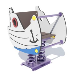 Гойдалка на пружині Miros "Кораблик" 690x580x860 мм, код: DIO142HDPE