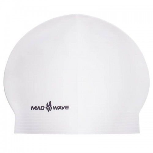 Шапочка для плавання MadWave Solid Soft, білий, код: M056502_W