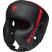 Боксерський шолом RDX F6 Kara Matte Red M, код: HGR-F6MR-M