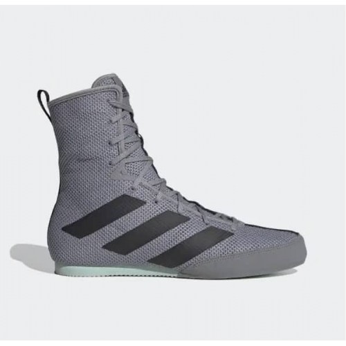 Взуття для боксу (боксерки) Adidas Box Hog 3, розмір 39 UK 7 (25,5 см), сірі, код: 15549-474