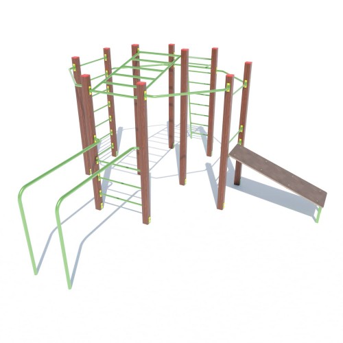 Гімнастичний комплекс Miros "Акробат", код: DIO683 Гімнастичний комплекс Miros "Акробат", код: DIO683