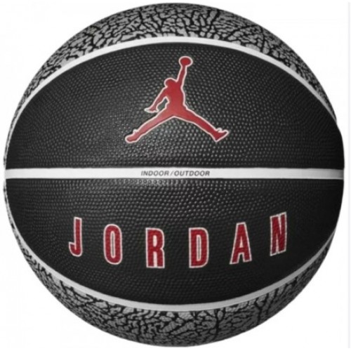 М"яч баскетбольний Nike Jordan Playground 2.0 8P Deflated Wolf №5, чорний-сірий, код: 887791423160