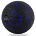 Набір для масажу та йоги PowerPlay EPP (3 м"ячики + валик масажер 15x5,3 см) Blue + резинка 7,5кг., код: PP_4093_Blue