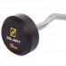 Штанга фіксована вигнута обрезиненная Zelart Rubber Coated Barbell 15 кг, код: TA-2687-15-S52