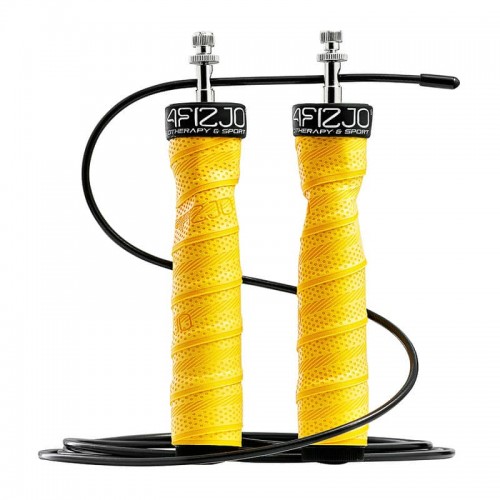 Скакалка швидкісна для кросфіту 4Fizjo Speed Rope Pro+ 300 см, жовтий, код: P-5907739311030