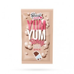 Зразок BeastPink Yum Yum Whey 30 г, зі смаком шоколад-горіх, код: 8586022216824