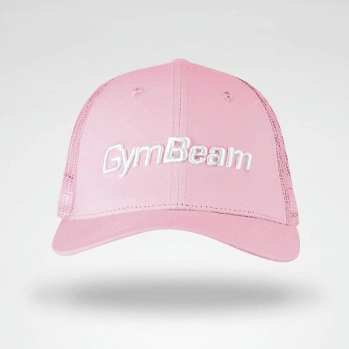 Бейсболка GymBeam Clothing Mesh Panel Baby, рожевий, код: 216611-GB